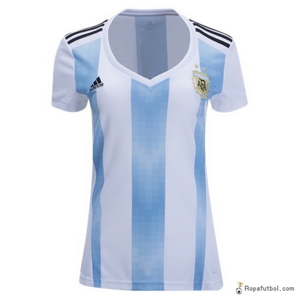 Camiseta Argentina Replica Primera Ropa Mujer 2018